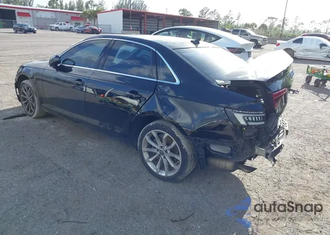 2019 Audi A4 40 Titanium Premium from USA, damaged, VIN WAUGMAF45KN008083